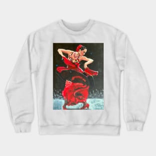 Flamenco dancer Crewneck Sweatshirt